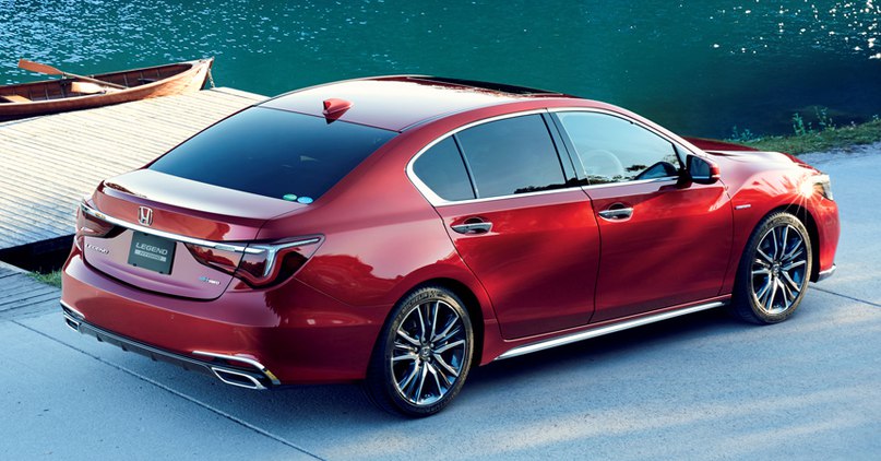 Обновлённый седан Honda Legend представлен в Японии Обновлённый седан Honda Legend представлен в Японии