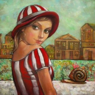 Фигуративные картины в наивном стиле. Мариана Калачева Мариана Калачева