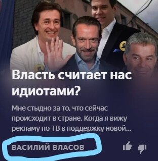 Символично, автор с фамилией Власов, критикует поправки в Коситуцию и ...