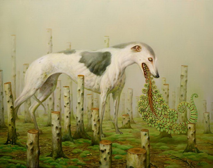 Экосистема планеты, сюрреализм Martin Wittfooth