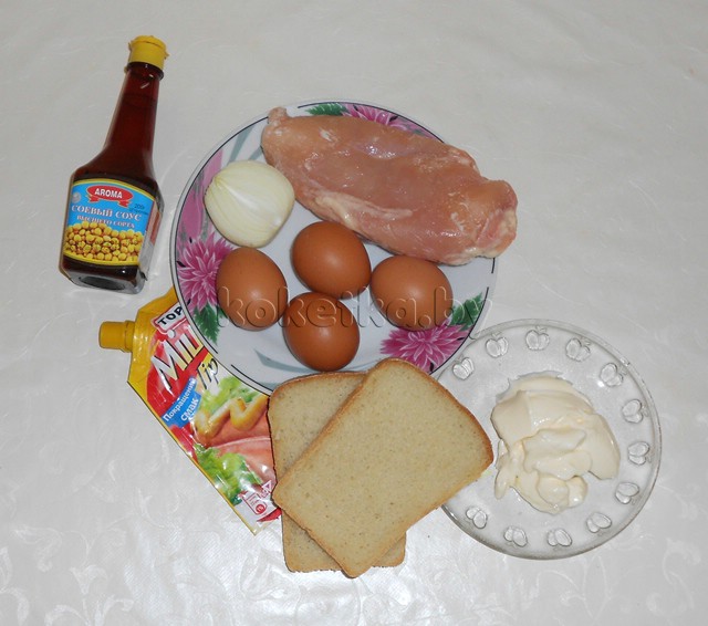 Салат с гренками Салат с гренками