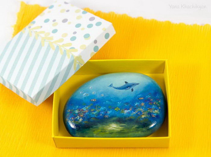 Рисунки на камушках Яны Хачикян Рисунки на камушках Яны Хачикян