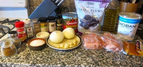 Индийские куриные тефтели с черносливом