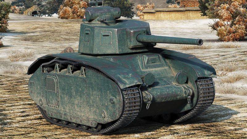 «Французская тридцатьчетвёрка». Средний пехотный танк G1