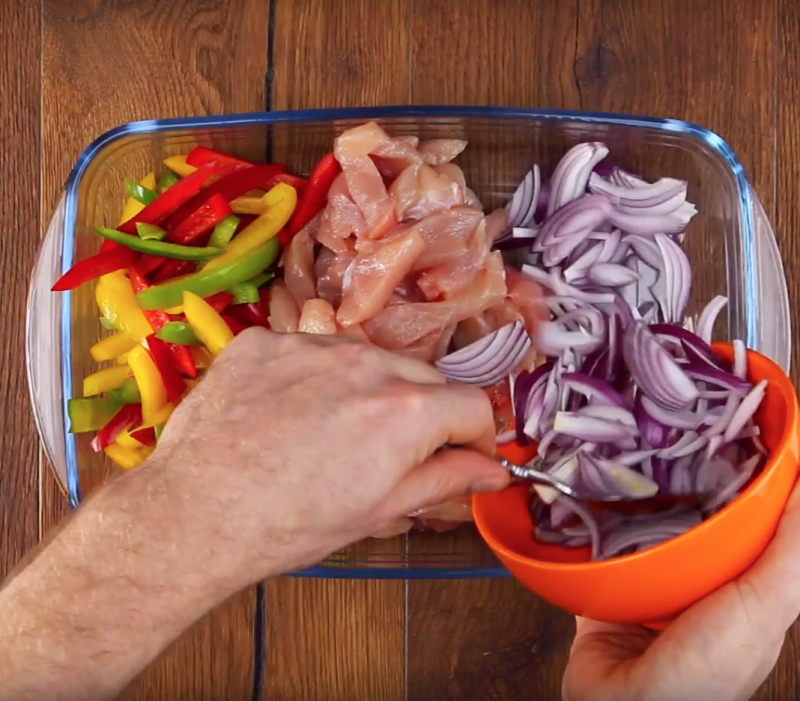 Фахитос с курицей в тортилье: экзотично и очень вкусно Фахитос с курицей в тортилье: экзотично и очень вкусно