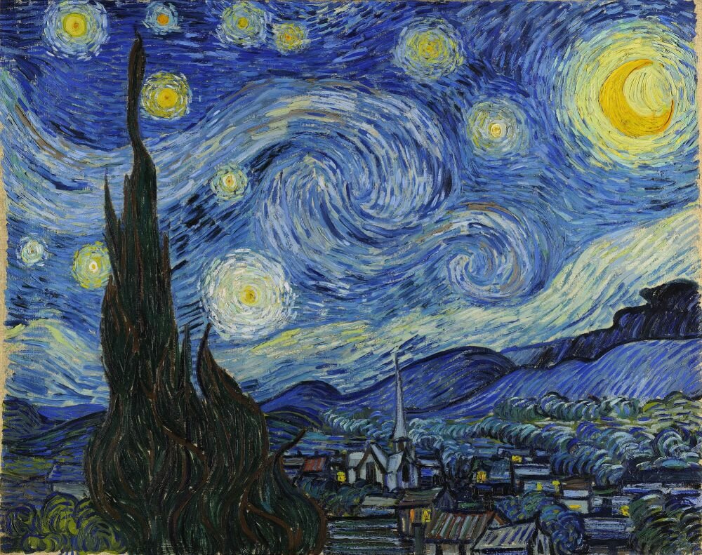Картина «Звездная ночь» Источник: artchive.ru