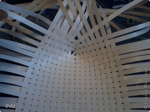Плетение корзин из упаковочной ленты видео