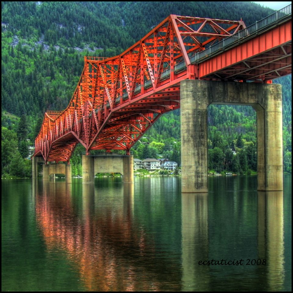 Мост Bridge to Nelson. NewPix.ru - Захватывающие фотографии мостов