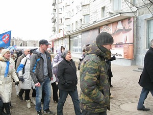 Шествие партии ВОЛЯ против НАТО в Ульяновске