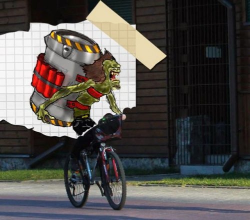 Фотографии с забавными рисунками Алекса Ночного (19 фото)