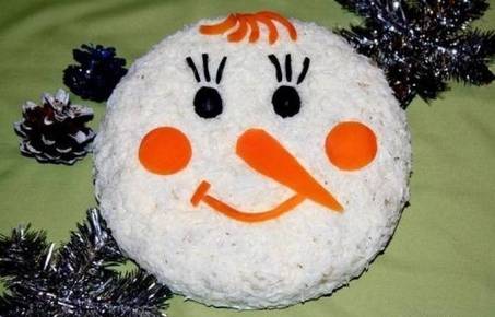 салаты на Новый год 2018, фото
