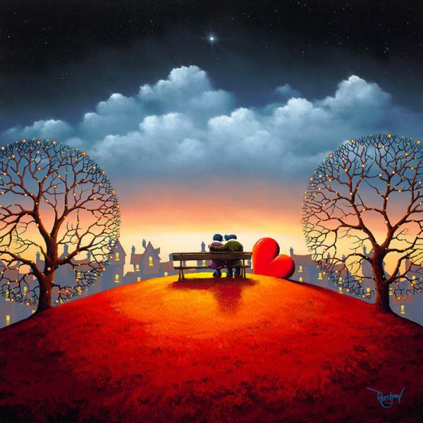 David Renshaw 21600 600 Романтические и яркие картины Дэвида Реншоу (David Renshaw)