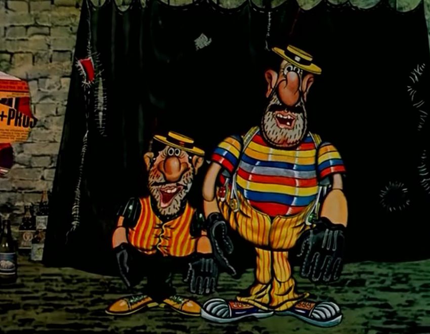 Приключения капитана Врунгеля, мультфильм