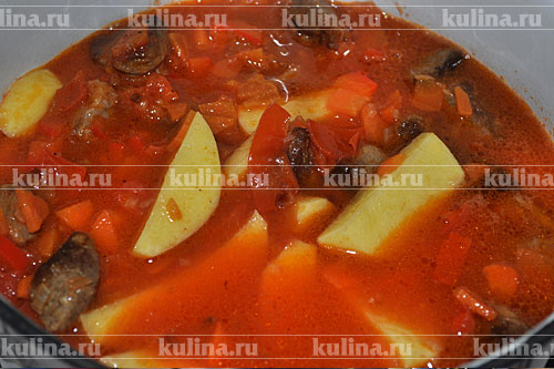 Шурпа из баранины