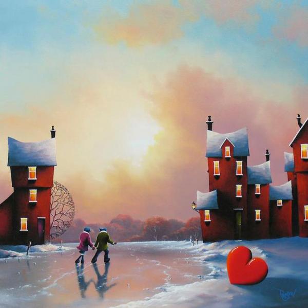 David Renshaw 34600 599 Романтические и яркие картины Дэвида Реншоу (David Renshaw)