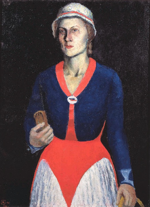 Портрет жены художника. 1934. Государственный Русский музей. Автор: Казимир Малевич. Портрет жены художника. 1934. Государственный Русский музей. Автор: Казимир Малевич.