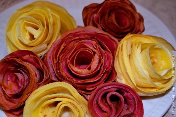 Розы из блинов – рецепт приготовления с фото от биржевые-записки.рф