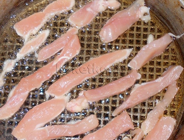 Салат с гренками Салат с гренками