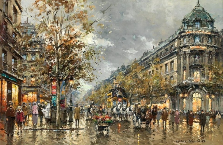 художник Антуан Бланшар (Antoine Blanchard) картины – 10