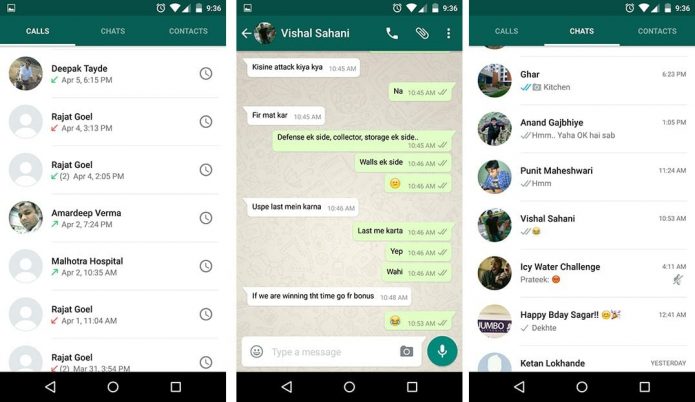 Приложение WhatsApp