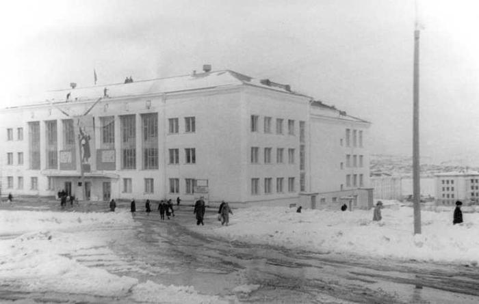 Город Магадан времен СССР СССР, Магадан, История в фотографиях, Черно-Белое фото, Север, Историческое фото, Длиннопост, Старое фото