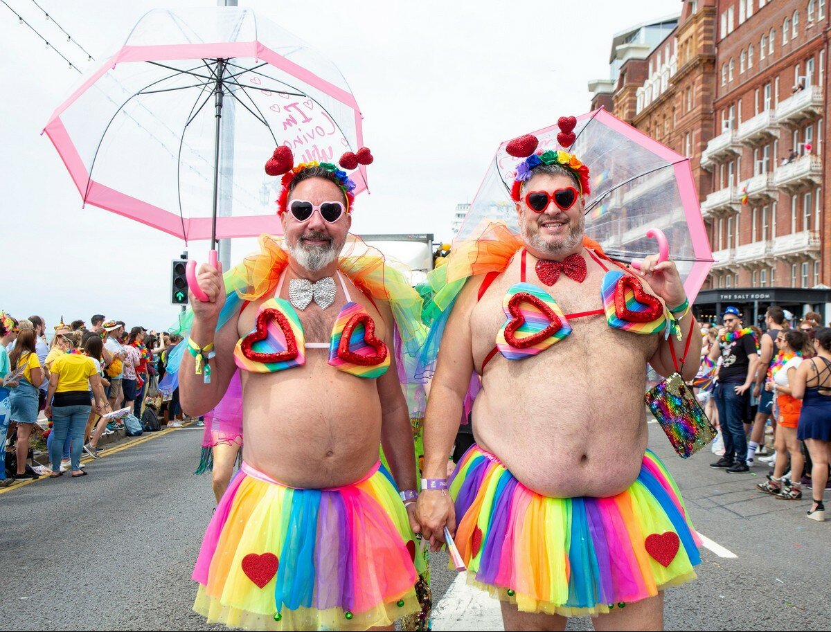 первые гей парады (119) фото