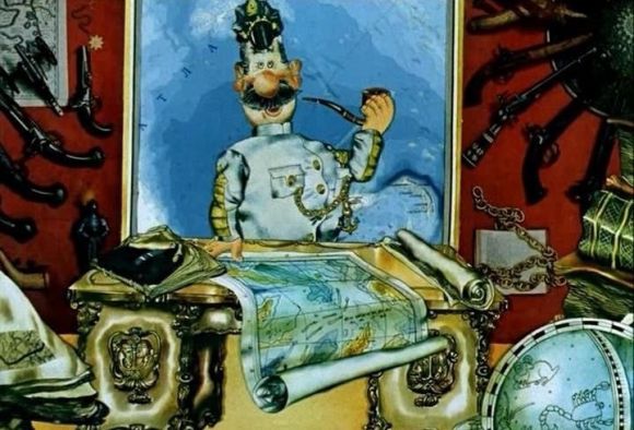 Приключения капитана Врунгеля, мультфильм