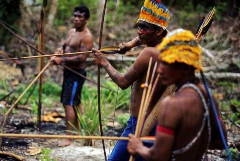 Как рыбачат и охотятся индейцы Амазонии