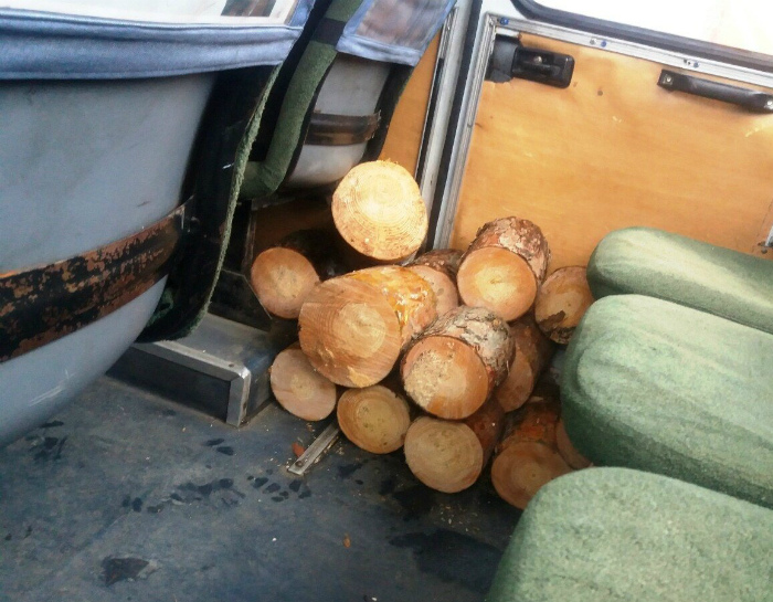 Маршрутка на дровах. Маршрутка на дровах.