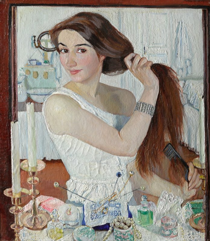 Автопортрет «За туалетом» Источник: artchive.ru