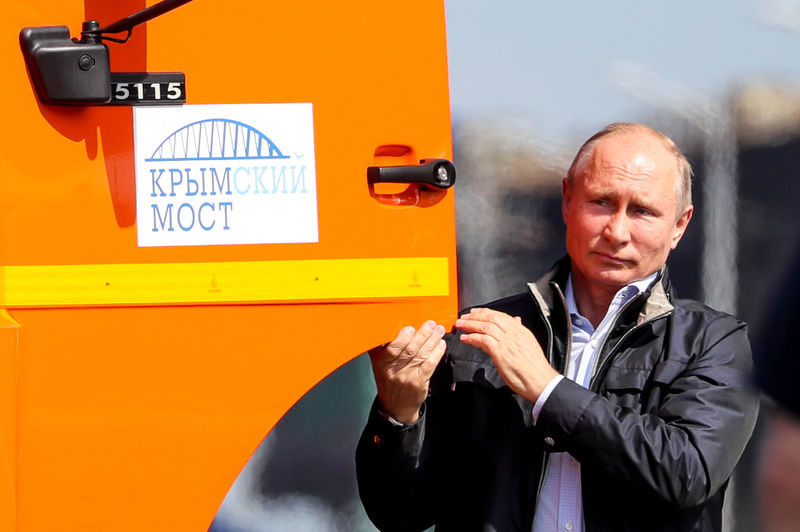 «Это не Путин»! Киев «разоблачил» поездку президента по Крымскому мосту