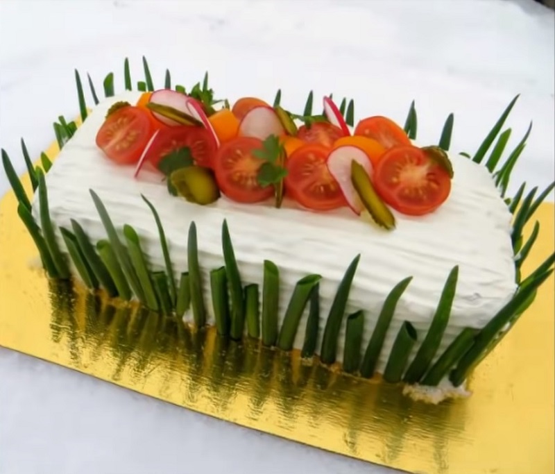 Закусочный мясной «Наполеон» (3 вида начинки): гости выстраиваются в очередь за рецептом