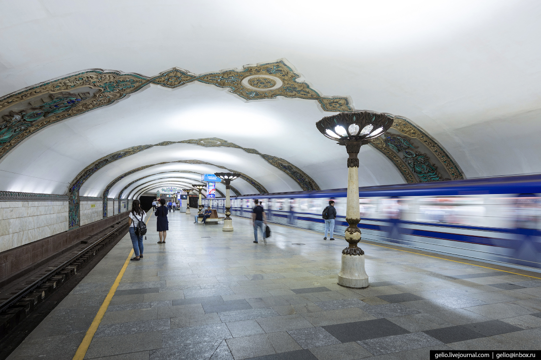 Ташкентский метрополитен — музей под землёй