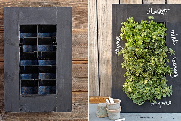 Chalkboard Wall Planter - цветочный горшок-школьная доска от williams-sonoma Chalkboard Wall Planter - цветочный горшок-школьная доска от williams-sonoma
