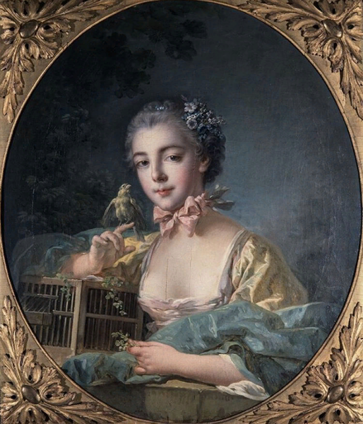 "Портрет дочери ",1760