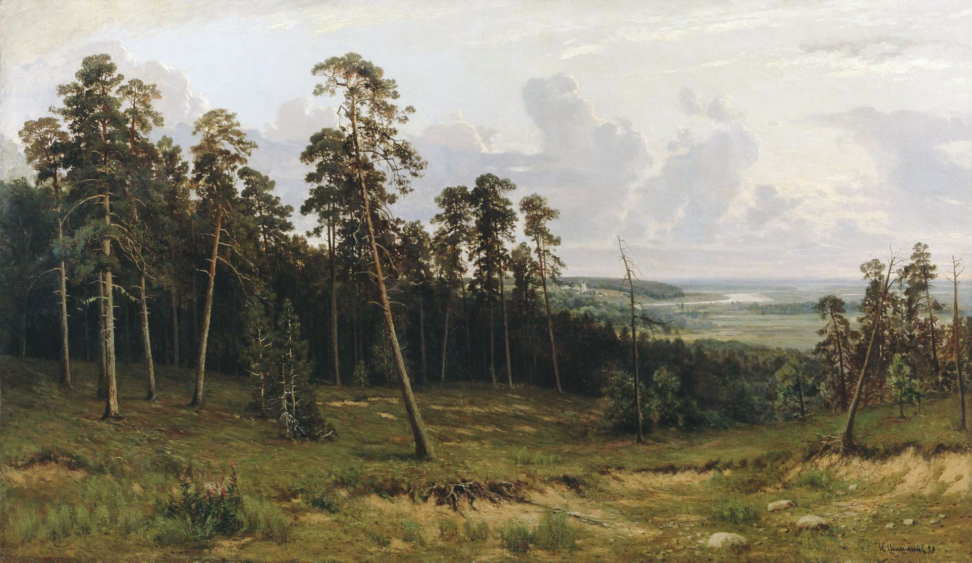 И. Шишкин. Богатый лог (Пихтовый лес на реке Каме), 1877 | Фото: artchive.ru И. Шишкин. Богатый лог (Пихтовый лес на реке Каме), 1877 | Фото: artchive.ru