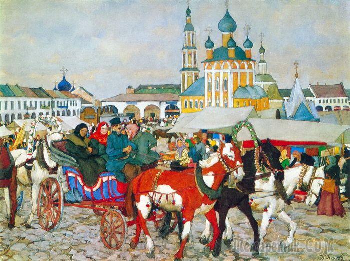 Русь звенящая в живописи Константина Федоровича Юона