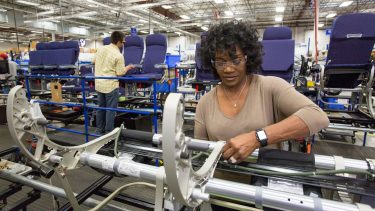 Предприятие по сборке пассажирских кресел Rockwell Collins