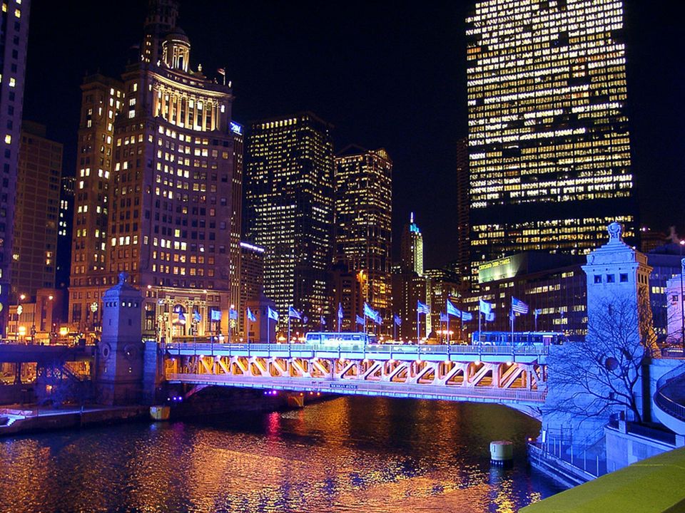 Мост Michigan Avenue Bridge. NewPix.ru - Захватывающие фотографии мостов