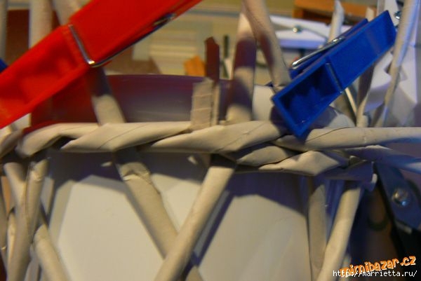 Плетение мебели из газетных трубочек из трубочек Плетение мебели из газетных трубочек из трубочек
