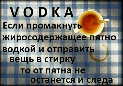 25
                                                          вариантов
                                                          использования
                                                         
 водки не по
                                                          назначению!