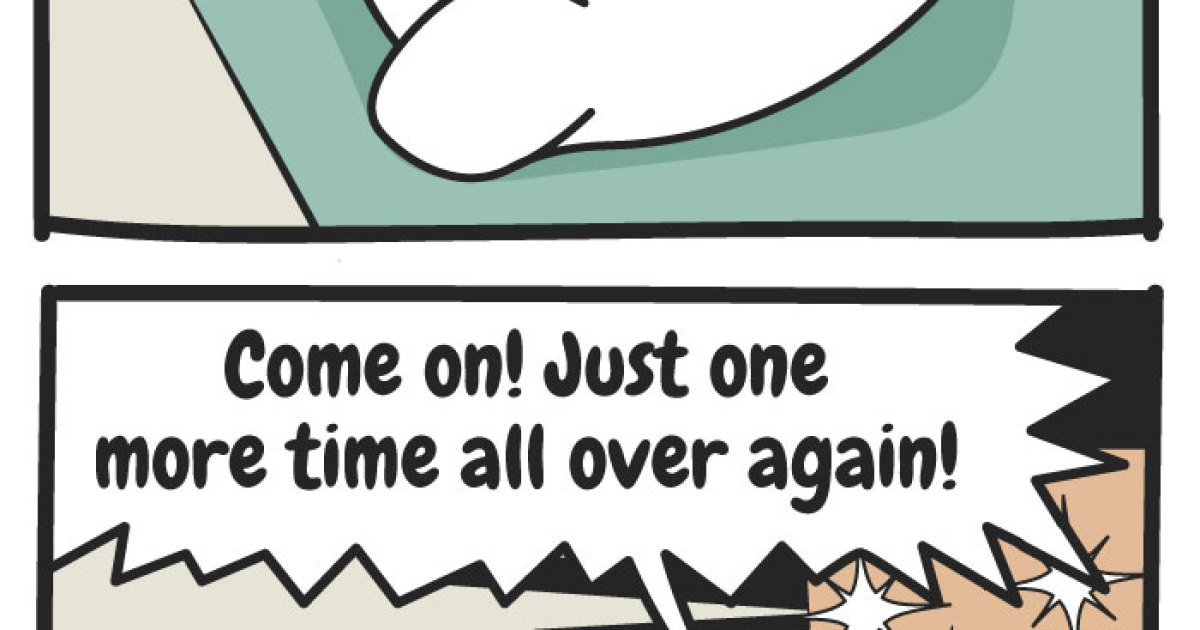 Comic #3: Exercise Distress