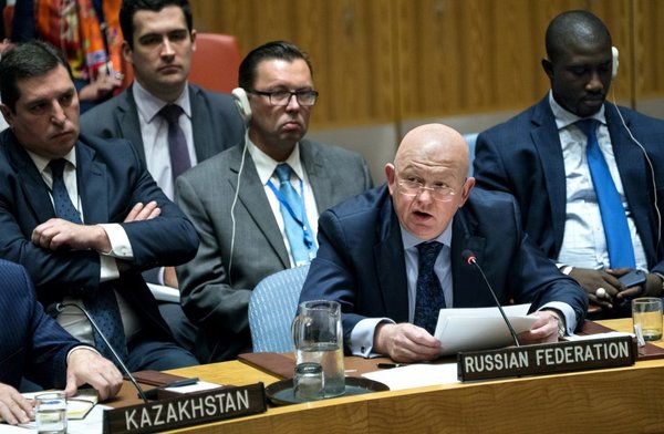 Постпред России раскрыл сирийскую провокацию Британии и США прямо в ходе заседания Совбеза Постпред России раскрыл сирийскую провокацию Британии и США прямо в ходе заседания Совбеза