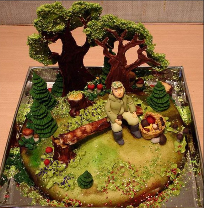 Вы   не  поверите,   но   всё  это торты!