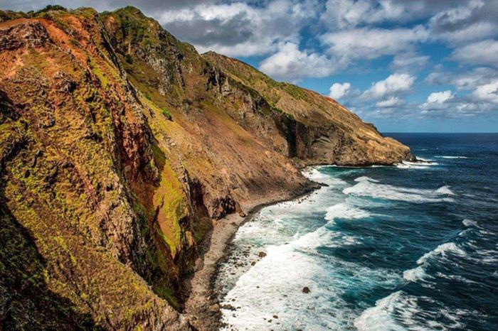 остров, океан, люди