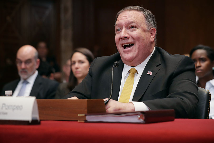 "Потому, что потому!" Госсекретарь США попытался объяснить почему США признали Голаны, а Крым нет