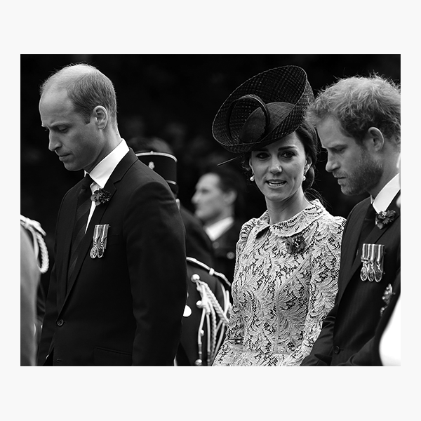 Принц Гарри с герцогом и герцогиней Кембриджскими, Уильямом и Кэтрин