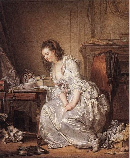 Разбитое зеркало. Автор: Jean-Baptiste Greuze. Разбитое зеркало. Автор: Jean-Baptiste Greuze.