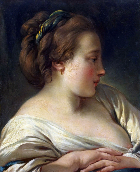 "Голова девушки", 1750
