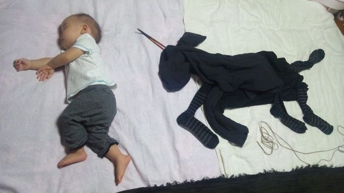 Когда ребенок спит